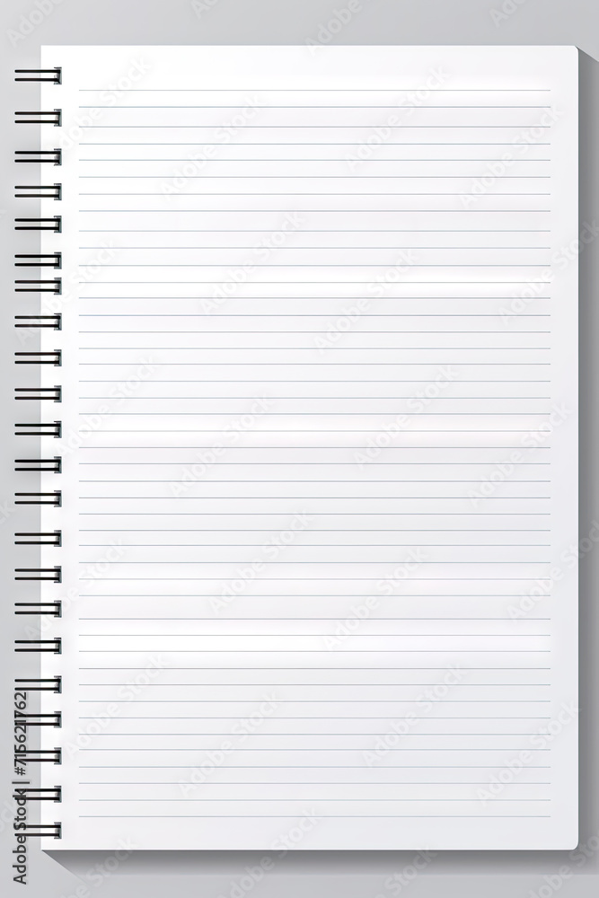 Set of realistic illustrations of a torn sheet of paper from a workbook on white background Set of realistic illustrations of a torn sheet of paper from a workbook on white background
