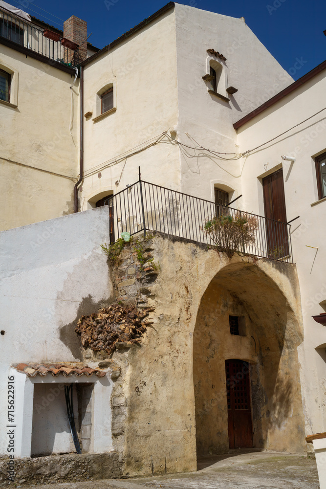Aliano, historic town in Basilicata, Italy