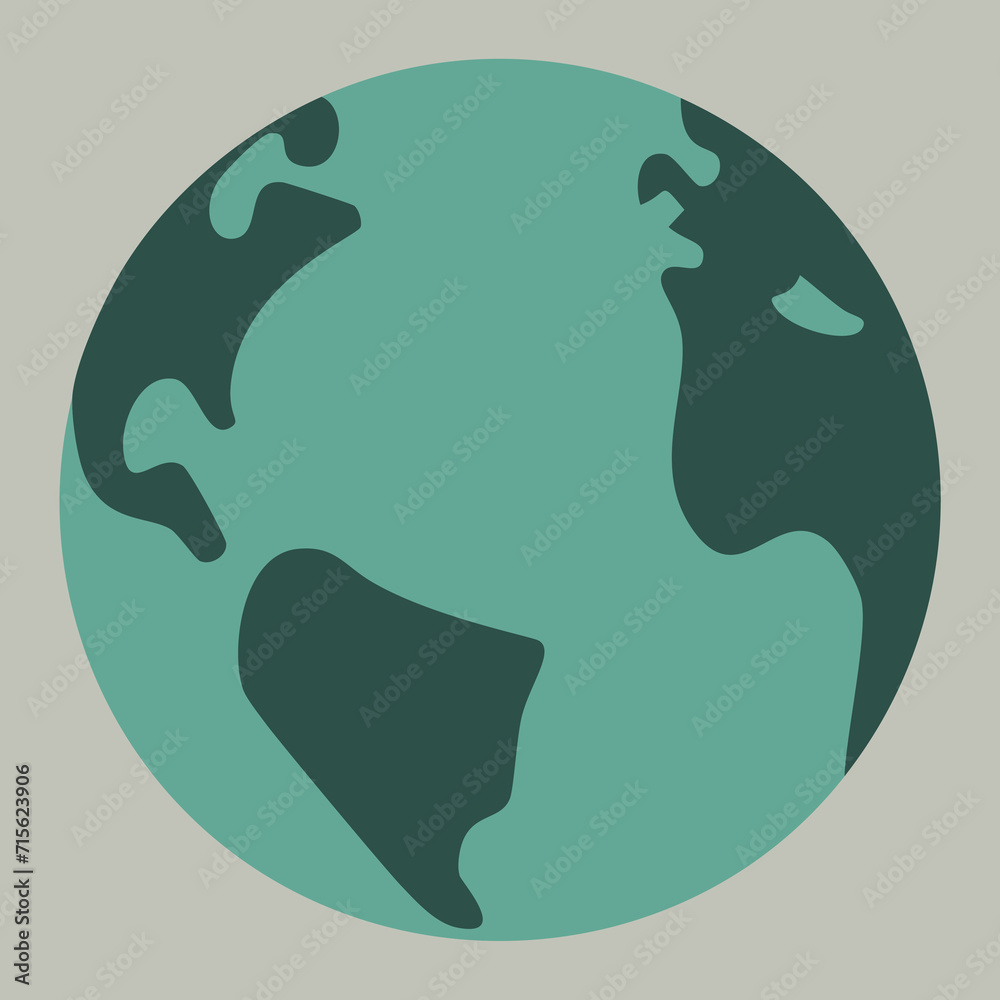 Globe cartoon planet Earth, environment conservation concept. vector illustration 10 eps Globe cartoon planet Earth, environment conservation concept. vector illustration 10 eps