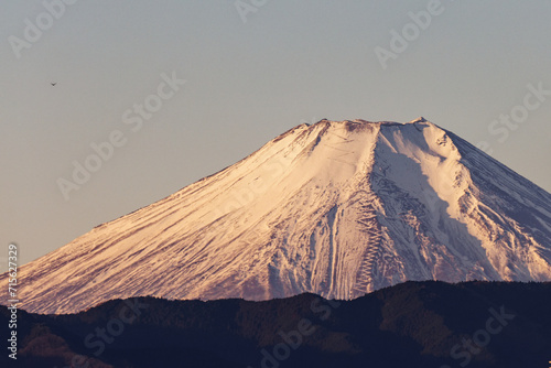 Serene Sunrise over Mount Fuji