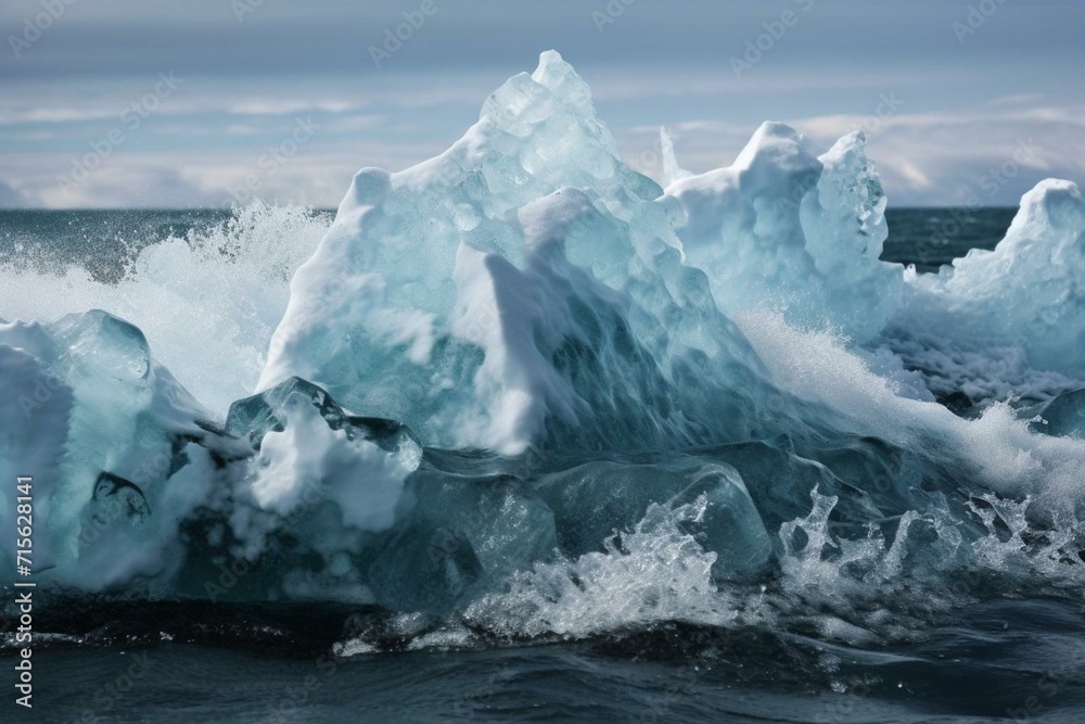 oceanic ice formation. Generative AI