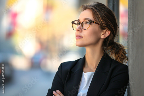 Portrait of a Professional Business woman looking at camera