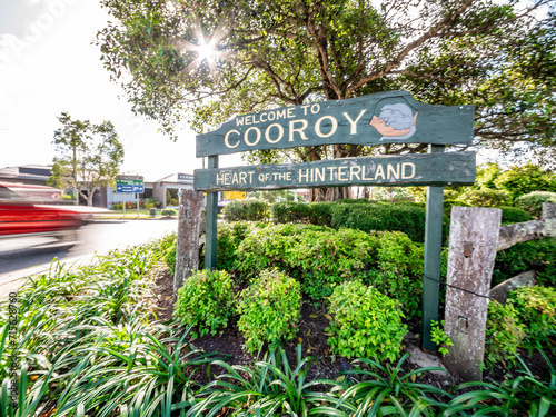 Cooroy, town sign photo
