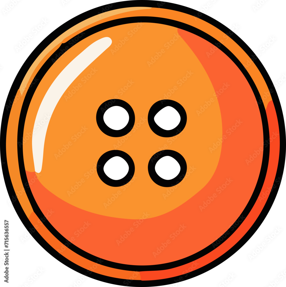 Fototapeta premium button vector design illustration isolated on transparent background 