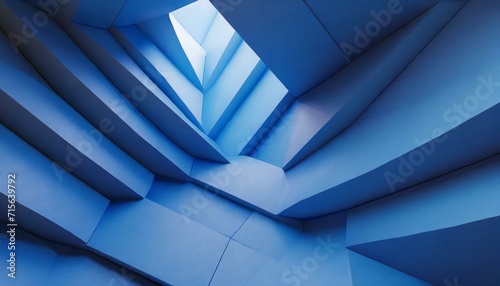 Blue Mirage: A Minimalist Approach to 3D Abstraction"