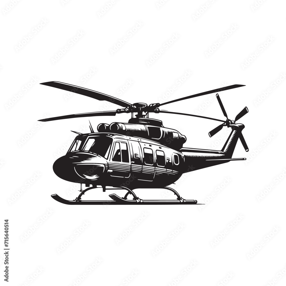 Ethereal Ascent: Helicopter Silhouettes Achieving an Ethereal Ascent in the Boundless Sky - Helicopter Illustration - Minimalist Helicopter Vector - Aircraft Illustration
Ethereal Ascent: Helicopter Silhouettes Achieving an Ethereal Ascent in the Boundless Sky - Helicopter Illustration - Minimalist Helicopter Vector - Aircraft Illustration