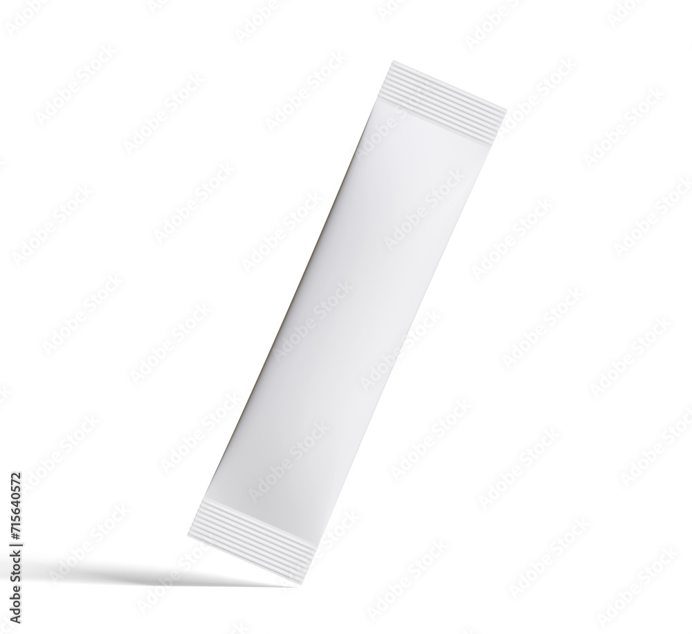 Paper pouch. Disposable packaging for salt, sugar and spices. Silver foil bag. Cane sugar Paper pouch. Disposable packaging for salt, sugar and spices. Silver foil bag. Cane sugar