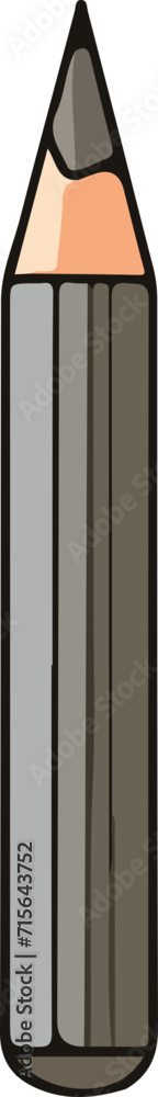 colored pencils vector design illustration isolated on transparent background
