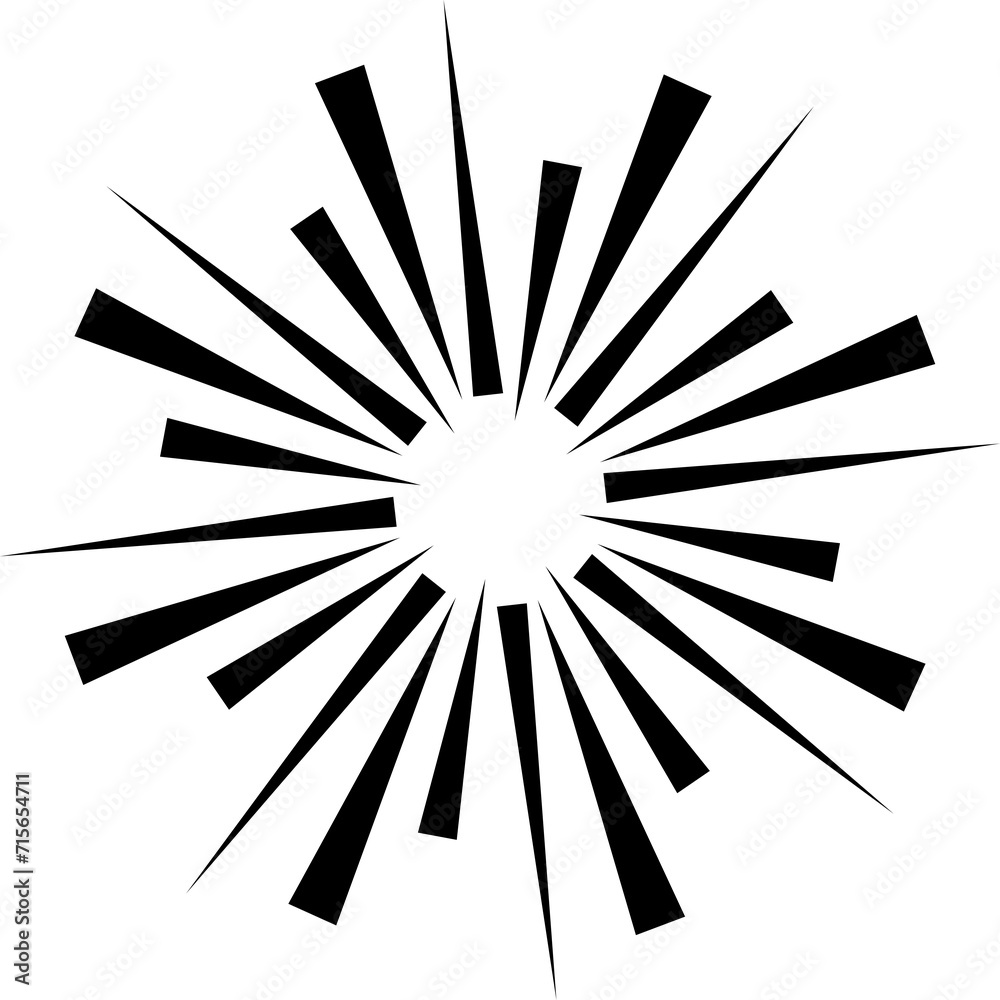 Obraz premium Firework design illustration isolated on transparent background