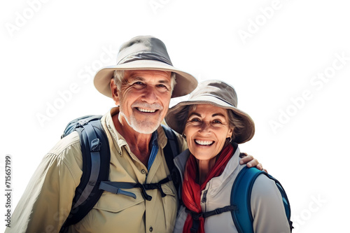 PNG picture of A romantic senior couple