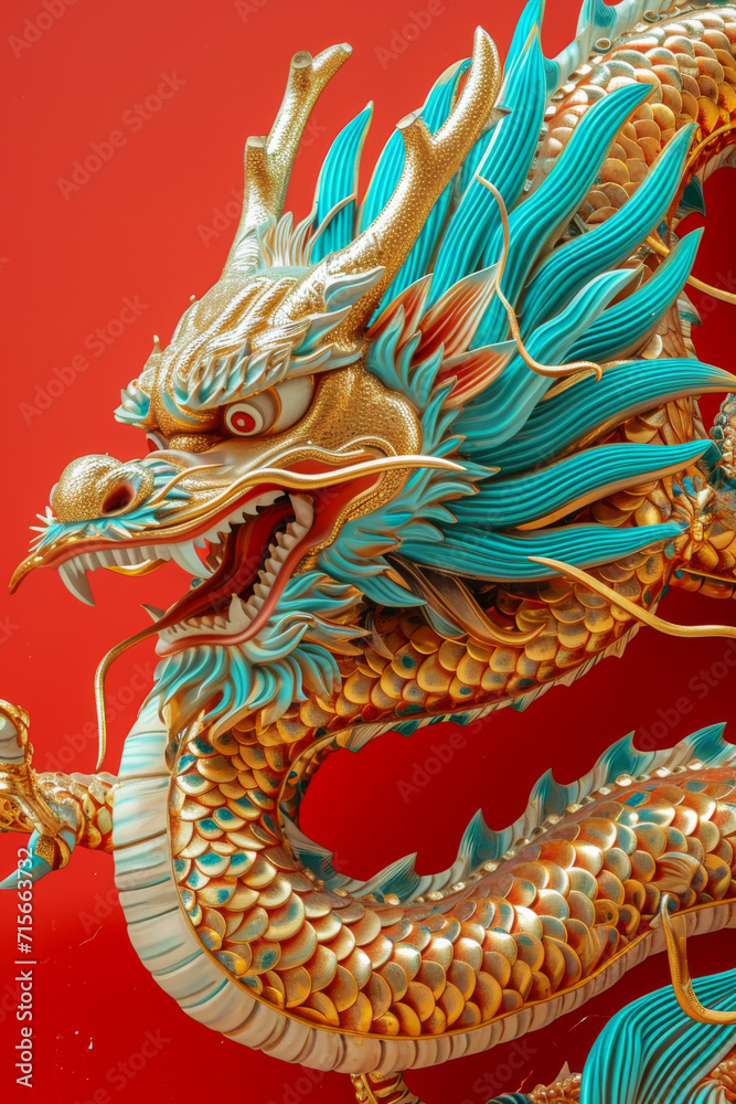 Sculpture of Chinese dragons. Sculpture of Chinese dragons.