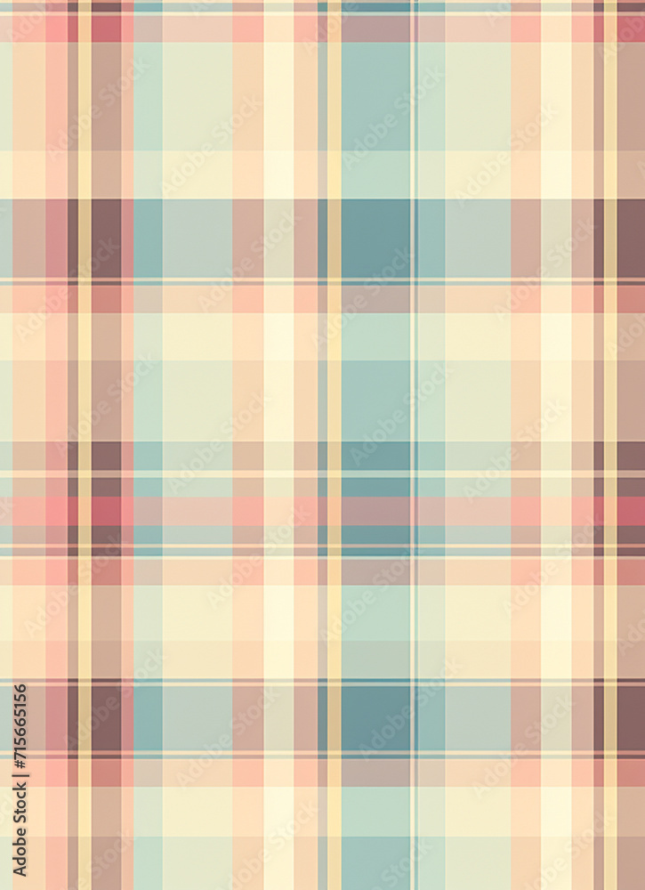 red and yellow plaid pattern
