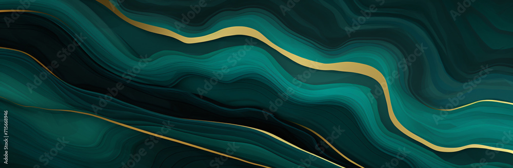 green, yellow and blue lines of abstract wavy waves, in the style of marble, dark green and dark beige, shaped canvas, cellular formations, organic stone carvings, dark green and green, yellow and blue lines of abstract wavy waves, in the style of marble, dark green and dark beige, shaped canvas, cellular formations, organic stone carvings, dark green and