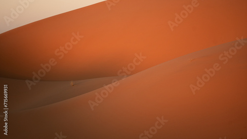 Fototapeta Naklejka Na Ścianę i Meble -  Sunset colors in dune