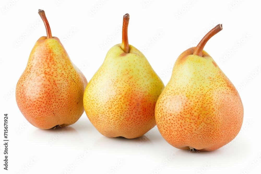 Pears isolated on a white background Pears isolated on a white background
