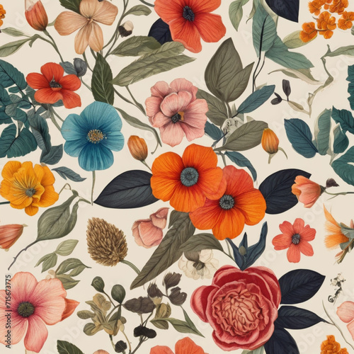 Explore florals and botanicals. Use AI to craft intricate designs inspired by nature  experimenting with vibrant colors  patterns  and unique arrangements in visual arts