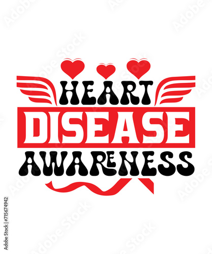 heart disease awareness svg