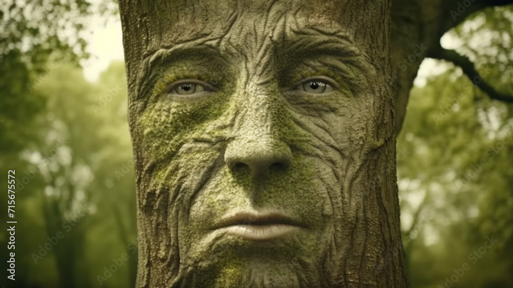 Tree with a Human Face