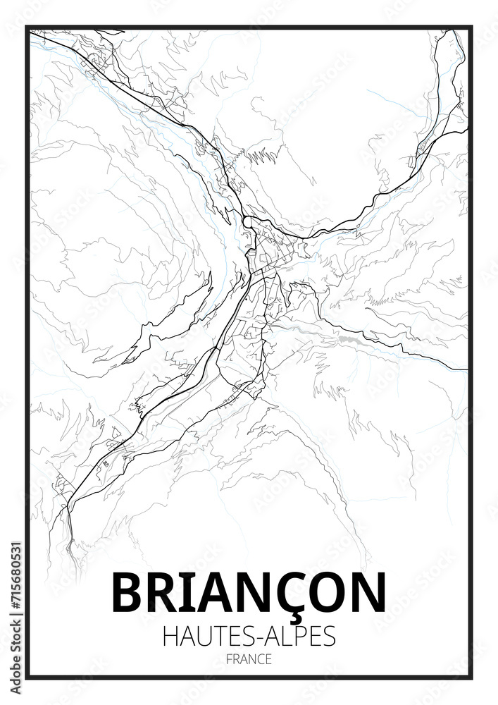 Obraz premium Briançon, Hautes-Alpes