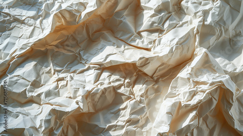 Abstract background with crumpled old paper, texture pattern.	