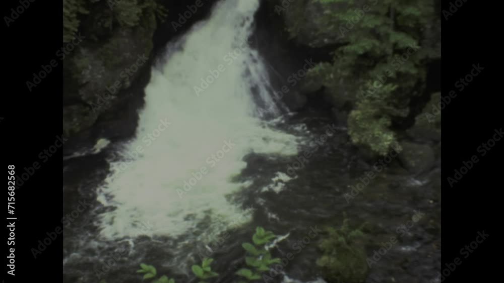 Japan 1975, Ryuzu Waterfall 1970s Journey Japan 1975, Ryuzu Waterfall 1970s Journey