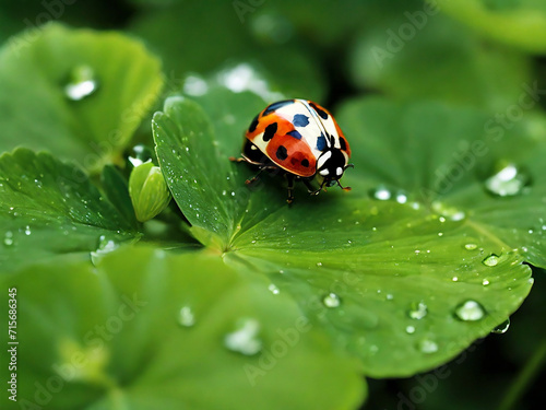 ladybug on leaf © ADAGIOstudio