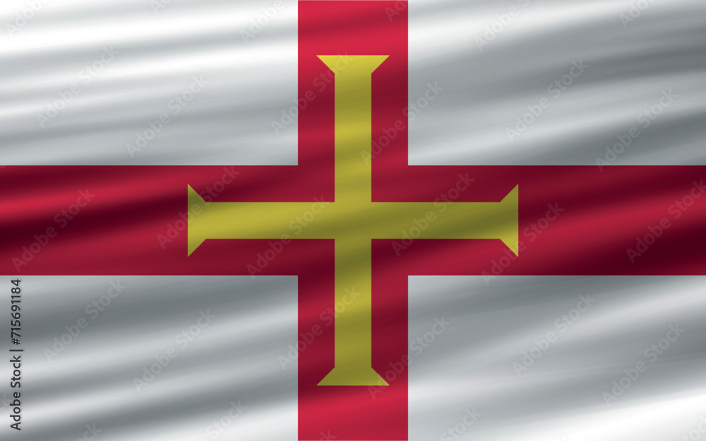 Obraz premium flags of world countries wavy fabric texture