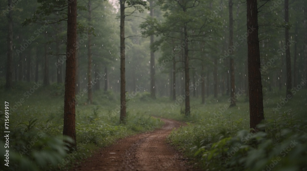 Fototapeta premium path in the woods