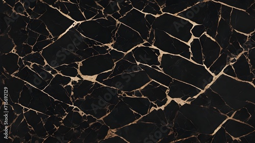 Natural black and gold marble texture for skin tile wallpaper luxurious background, for design art work. Stone ceramic art wall interiors backdrop design. Marble with high resolution