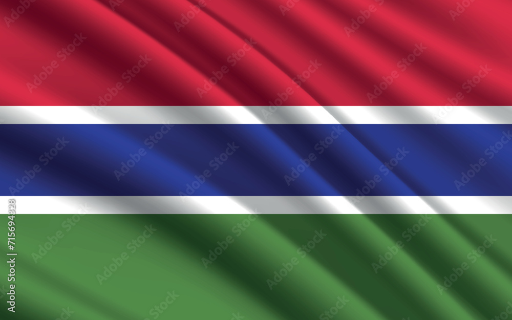 Fototapeta premium flags of world countries wavy fabric texture