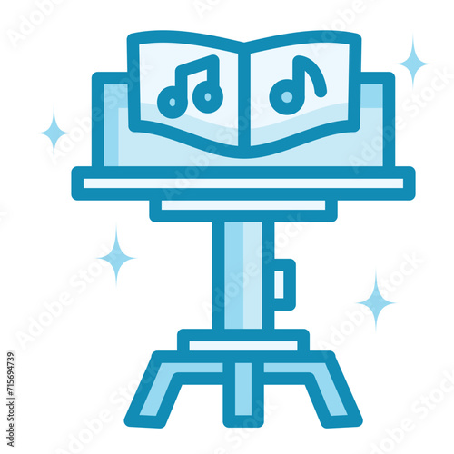 Music Stand Icon