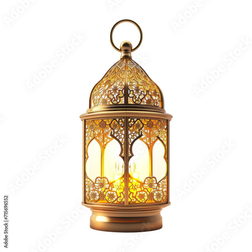 Ramadan and Eid concept light Golden color