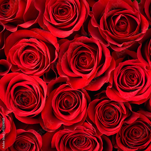 red roses background