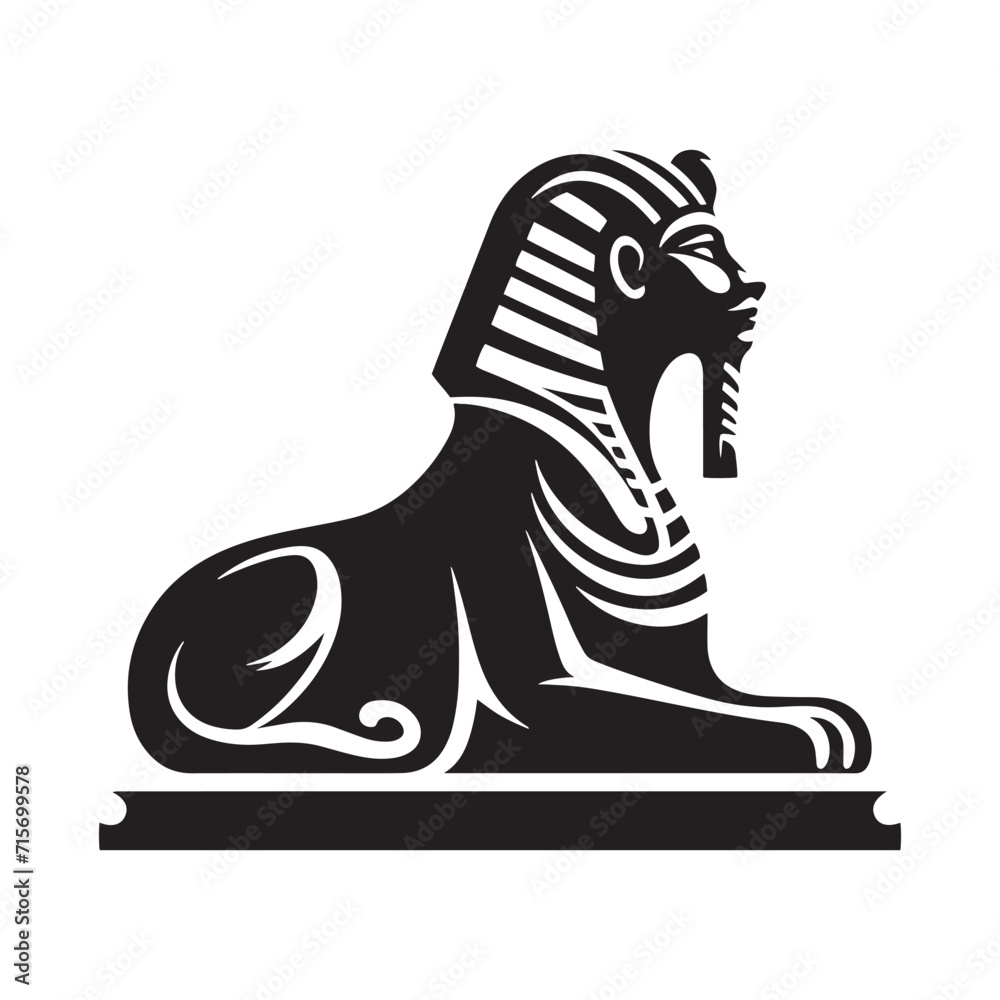 Giza's Guardian: Sphinx Silhouette - Great Sphinx of Giza Vector - Egypt Silhouette Standing as the Eternal Guardian of the Giza Plateau - Sphinx Illustration - Sphinx Vector - Egyptian Silhouette
Giza's Guardian: Sphinx Silhouette - Great Sphinx of Giza Vector - Egypt Silhouette Standing as the Eternal Guardian of the Giza Plateau - Sphinx Illustration - Sphinx Vector - Egyptian Silhouette