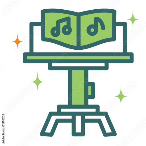 Music Stand Icon