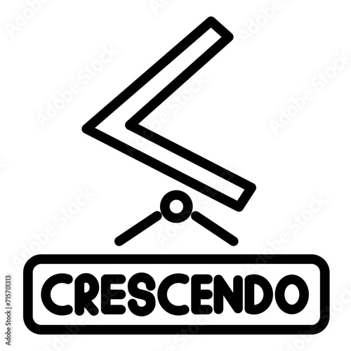 Crescendo Icon