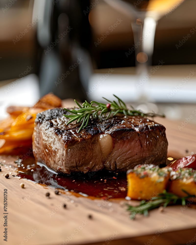 Yummy and tasty beef for valentine's day, restaurant, menu, meal, celebration, mouth-watering