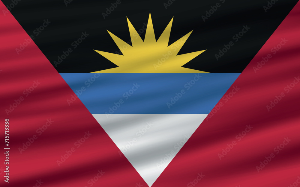 Obraz premium flags of world countries wavy fabric texture