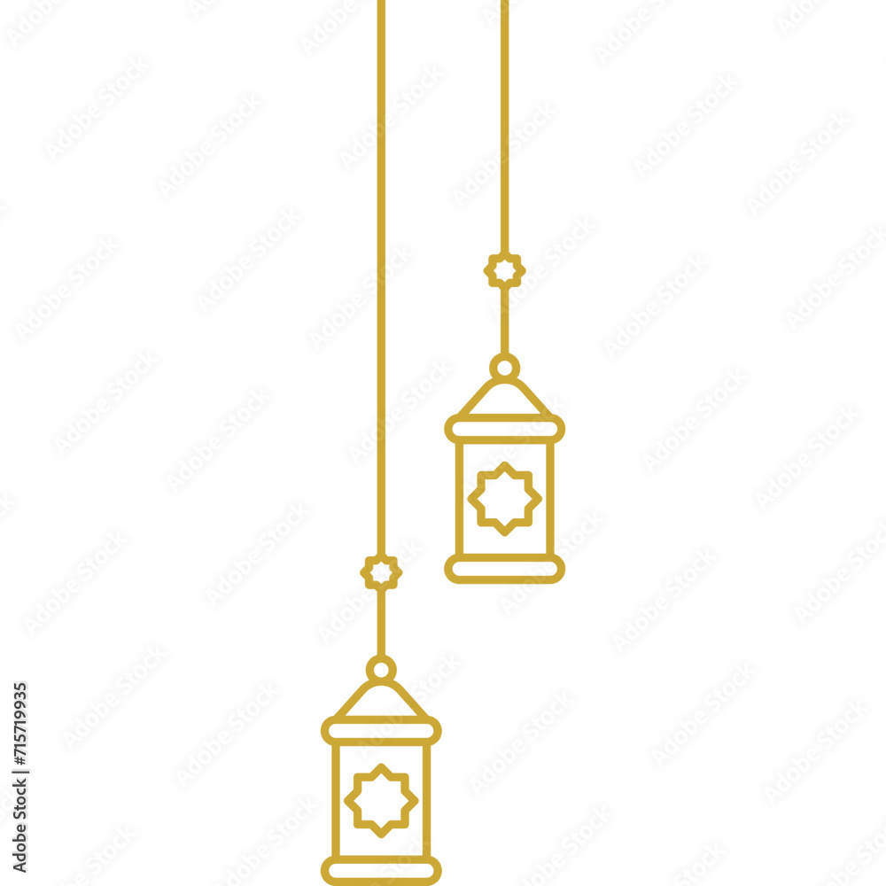 Obraz premium Islamic Lantern Decoration