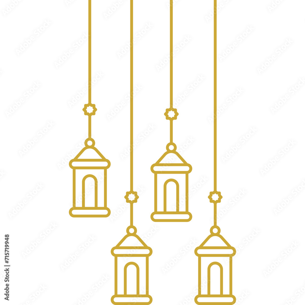 Obraz premium Islamic Lantern Decoration