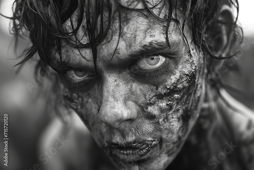 Zombie Portraits with Emotions