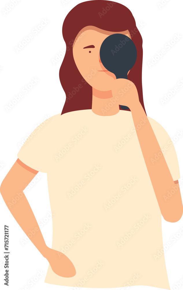 Take care visual icon cartoon vector. Deaf health. Reading service Take care visual icon cartoon vector. Deaf health. Reading service