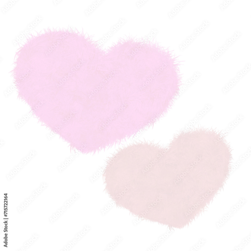 pink hearts