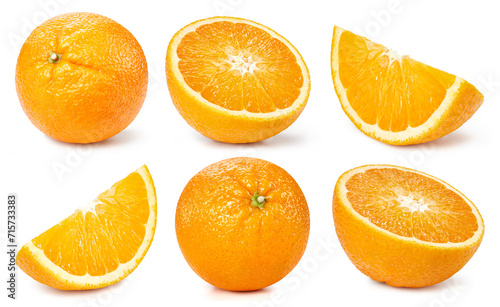 Fototapeta Naklejka Na Ścianę i Meble -  Orange isolated on white background