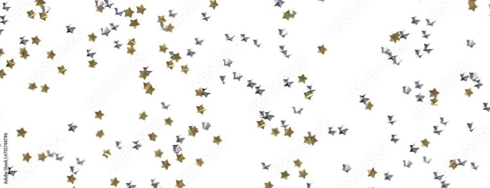 Heavenly Golden Shower: 3D Illustration Brings the Beauty of Stars to Life Heavenly Golden Shower: 3D Illustration Brings the Beauty of Stars to Life
