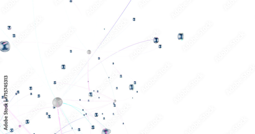 Abstract 3d render, network concept, background Abstract 3d render, network concept, background