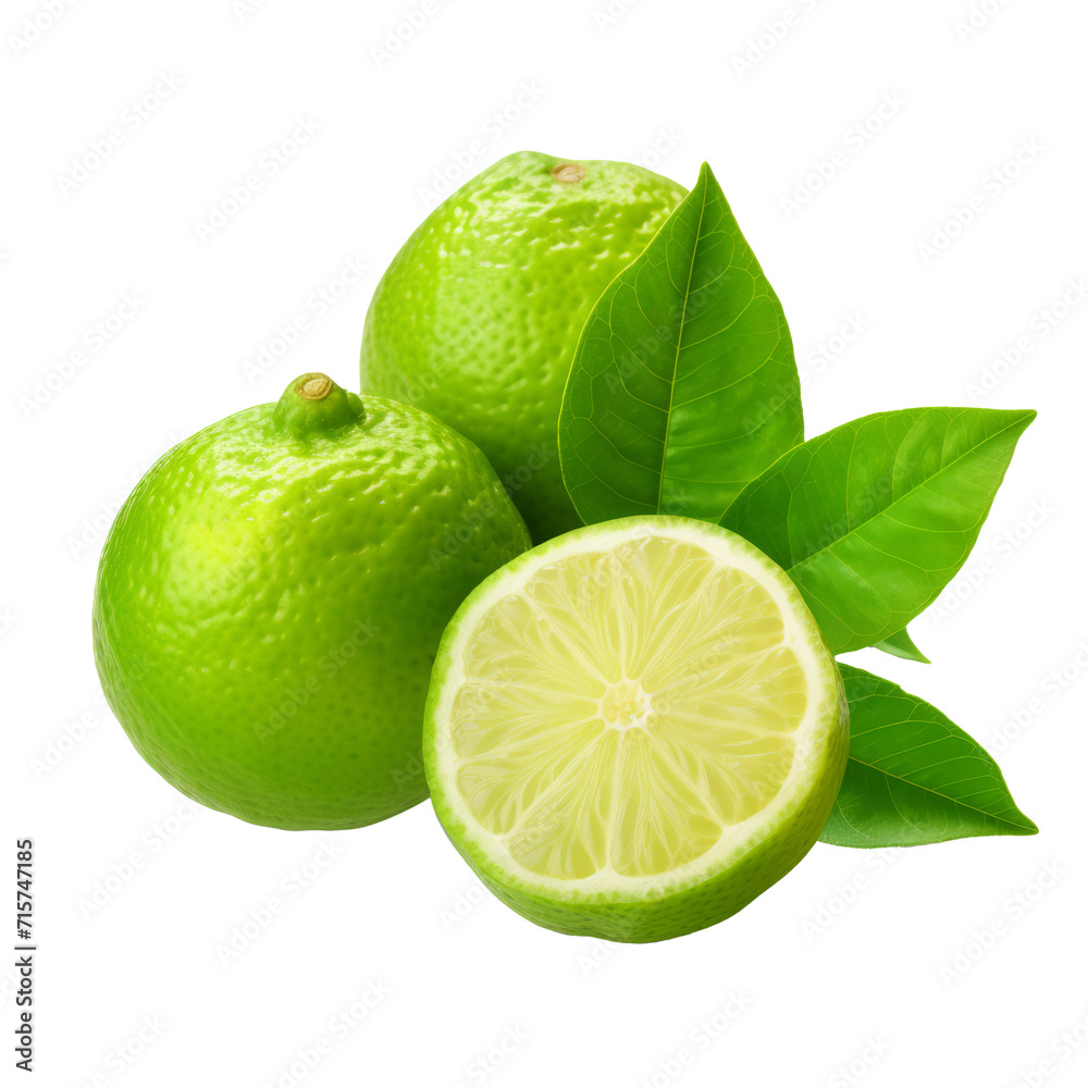Bergamot isolated. Isolated on transparent background. Bergamot isolated. Isolated on transparent background.