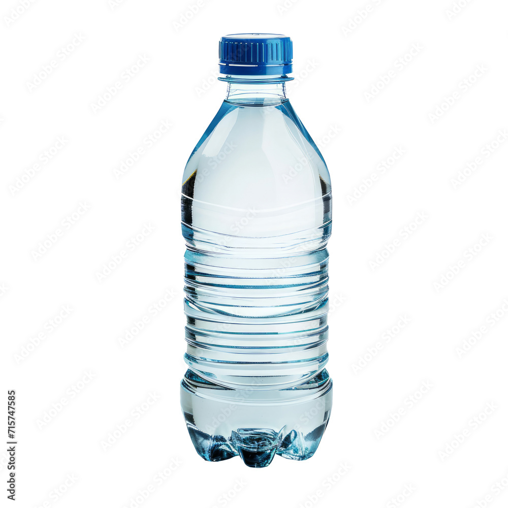 Bottle of water. Isolated on transparent background. Bottle of water. Isolated on transparent background.