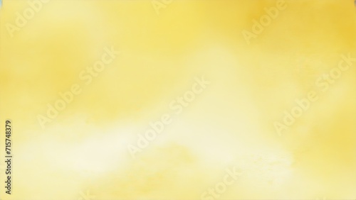 Modern gold Yellow and white textured watercolor art abstract background