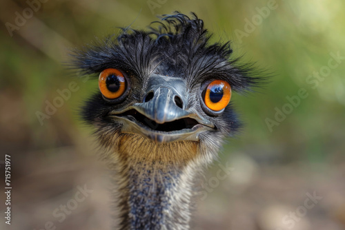 A delightful ensemble of Emu bird expressions captured up close © Veniamin Kraskov